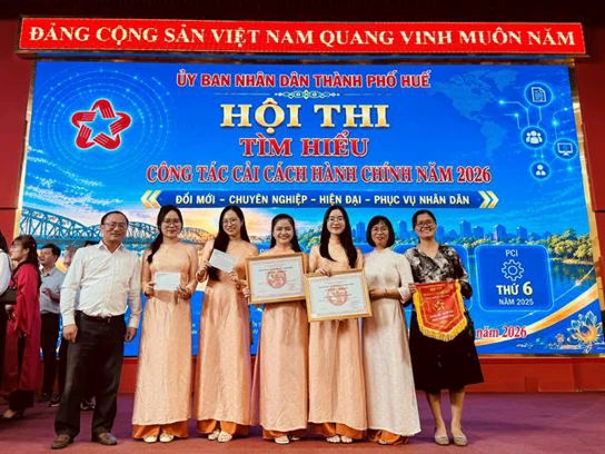 SỞ TƯ PHÁP THAM GIA HỘI THI TÌM HIỂU CÔNG TÁC CẢI CÁCH HÀNH CHÍNH THÀNH PHỐ HUẾ NĂM 2026